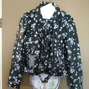 Brand New leather jacket with the tag on it